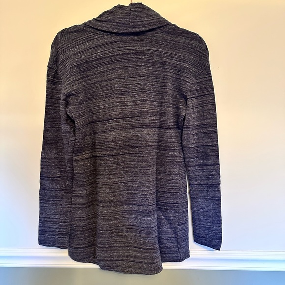 Merona Charcoal Cowl Neck Sweater Size Small Petite - Picture 5 of 6
